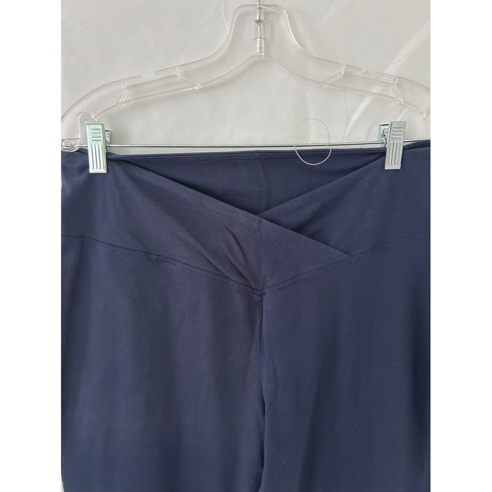 SO The‎ Favorite Flare Navy Blue Pants XL Cotton Blend